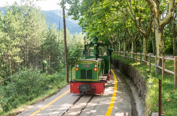 Ruta con el Tren del Cemento Con niños